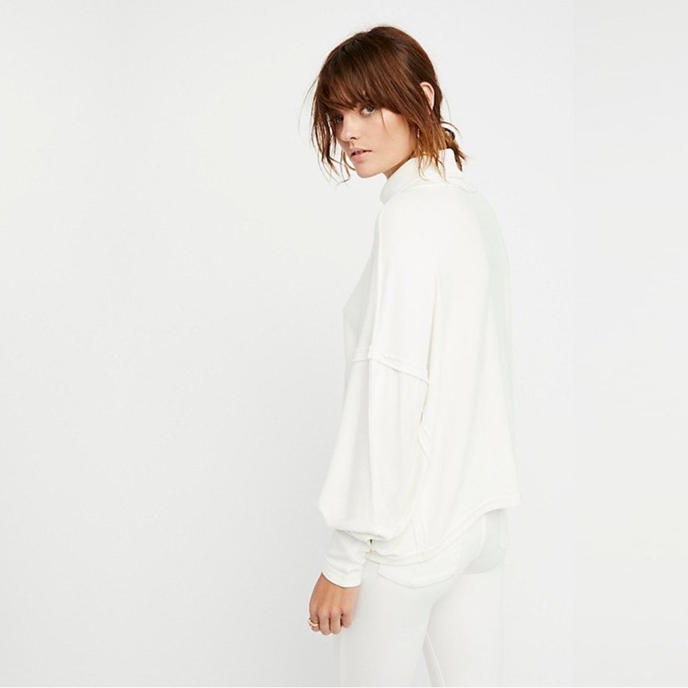 We The Free Alameda Pullover in Ivory - Picture 3 of 11
